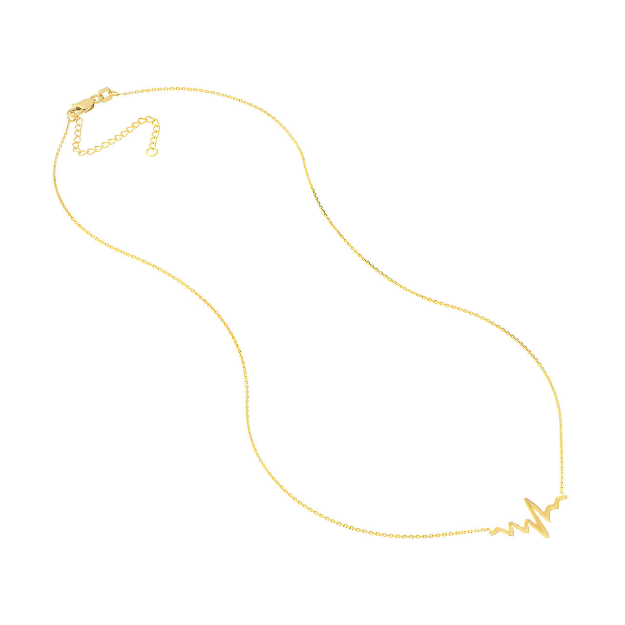Heartbeat Adjustable Necklace 12