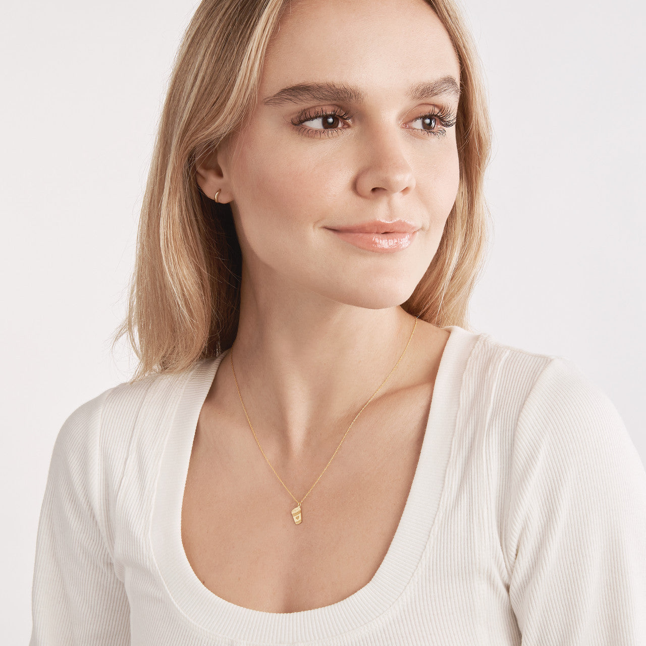 Coffee Cup Necklace 1
