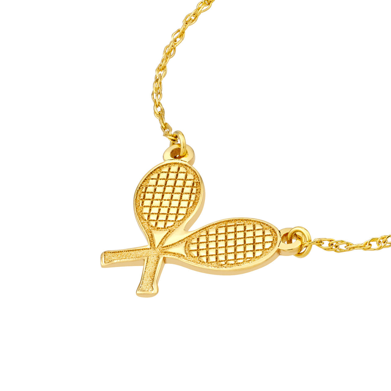 Tennis Rackets Necklace - VIA Jewelers