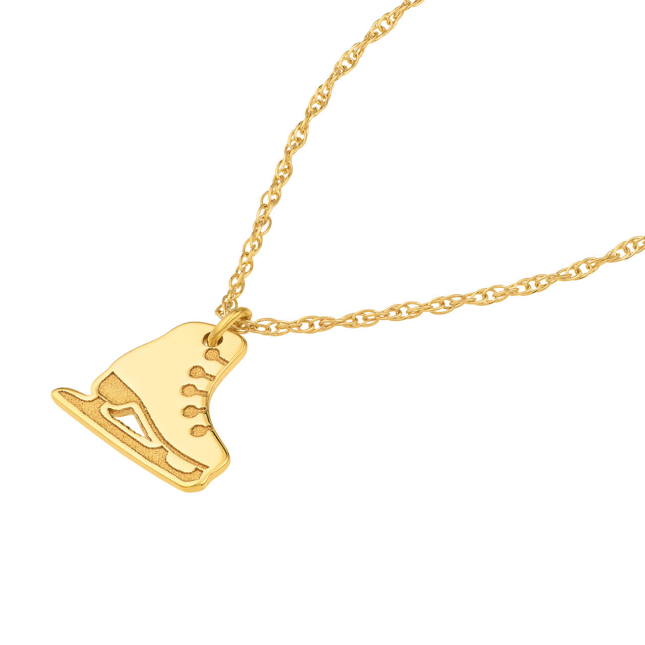 Ice Skate Necklace 2