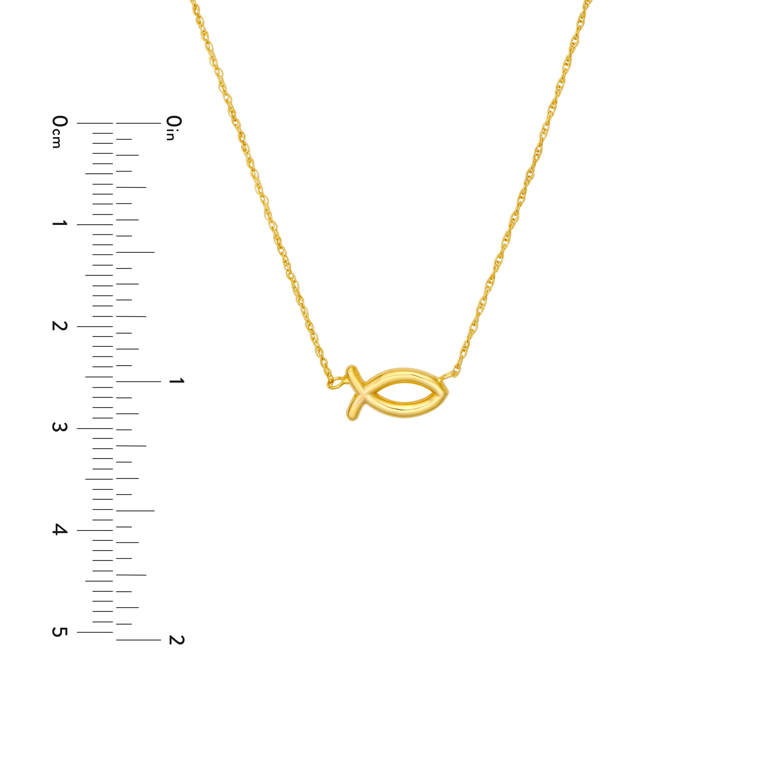 Ichthys Fish Necklace