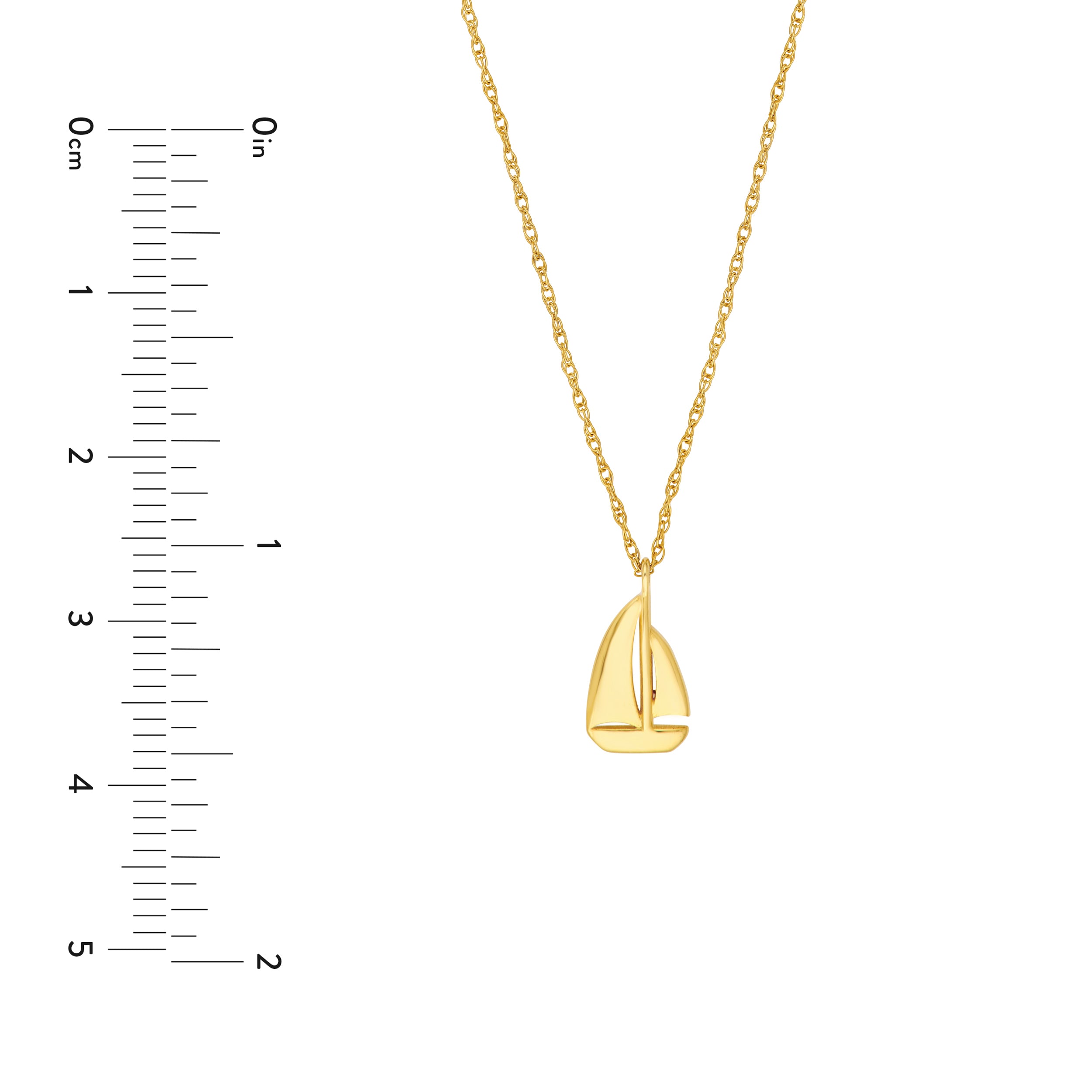 Sailboat Necklace