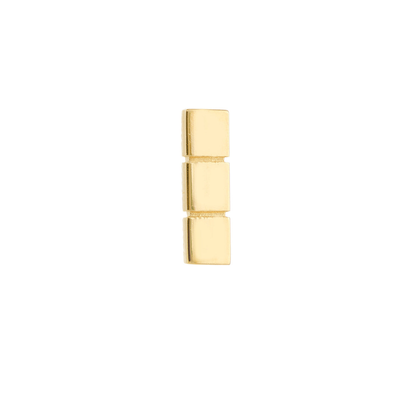 Triple Square Bar Stud Earrings