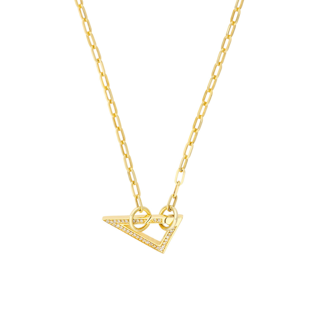 Diamond Triangle Push Lock 3