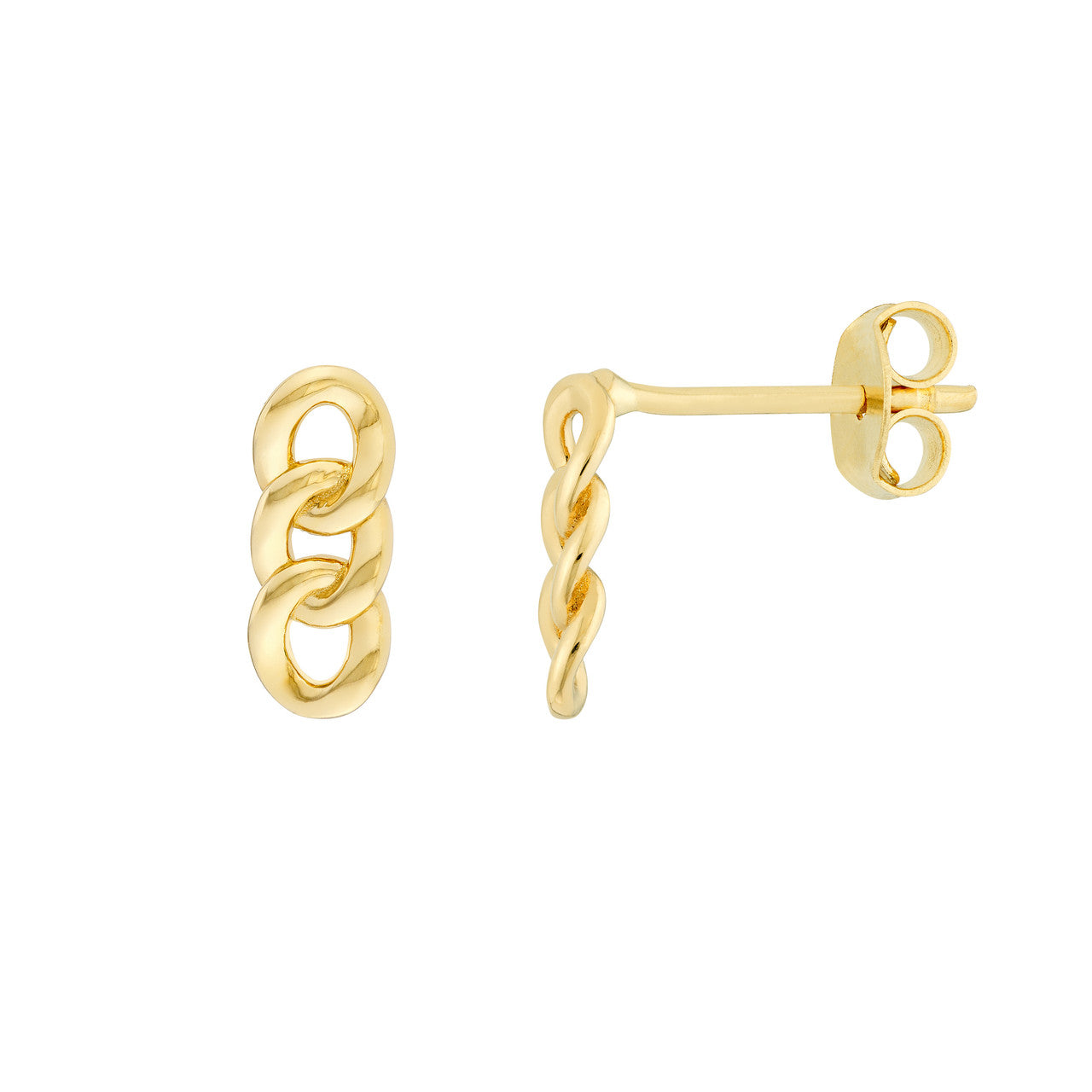 Triple Link Earrings - VIA Jewelers