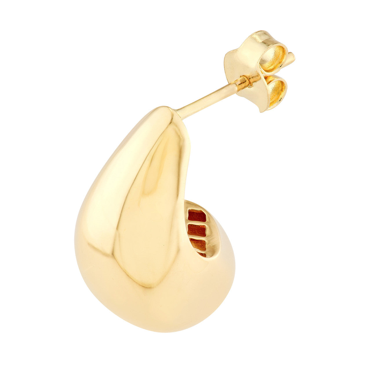 Teardrop Dome Earrings 2