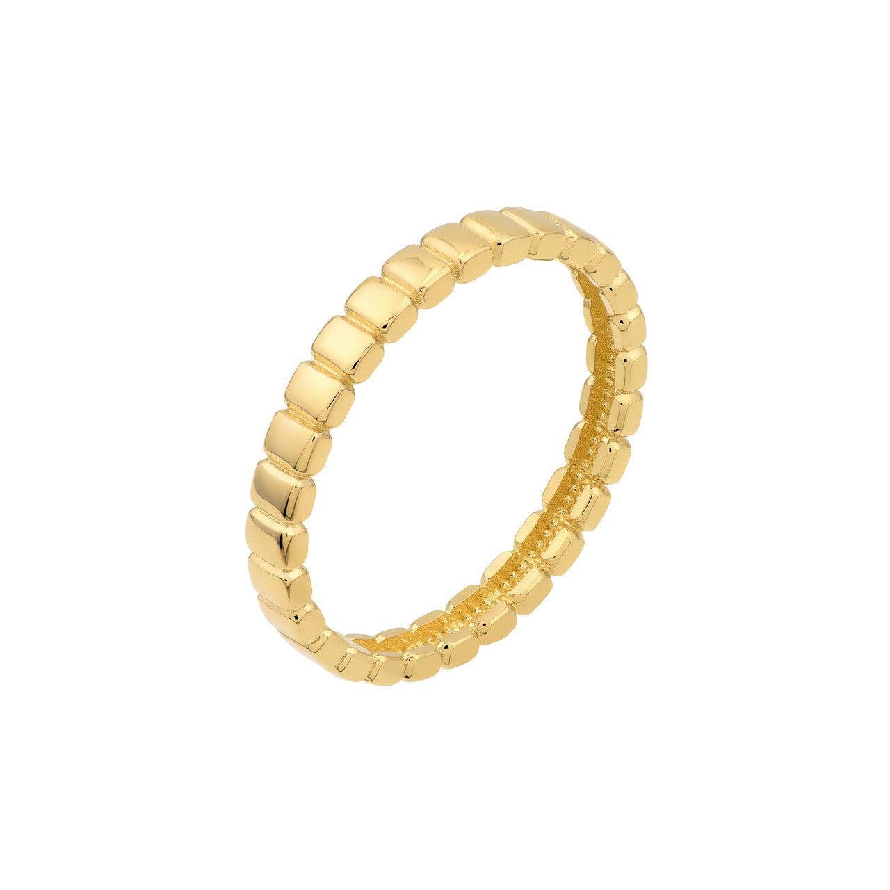 Skinny Tag Band Ring - VIA Jewelers