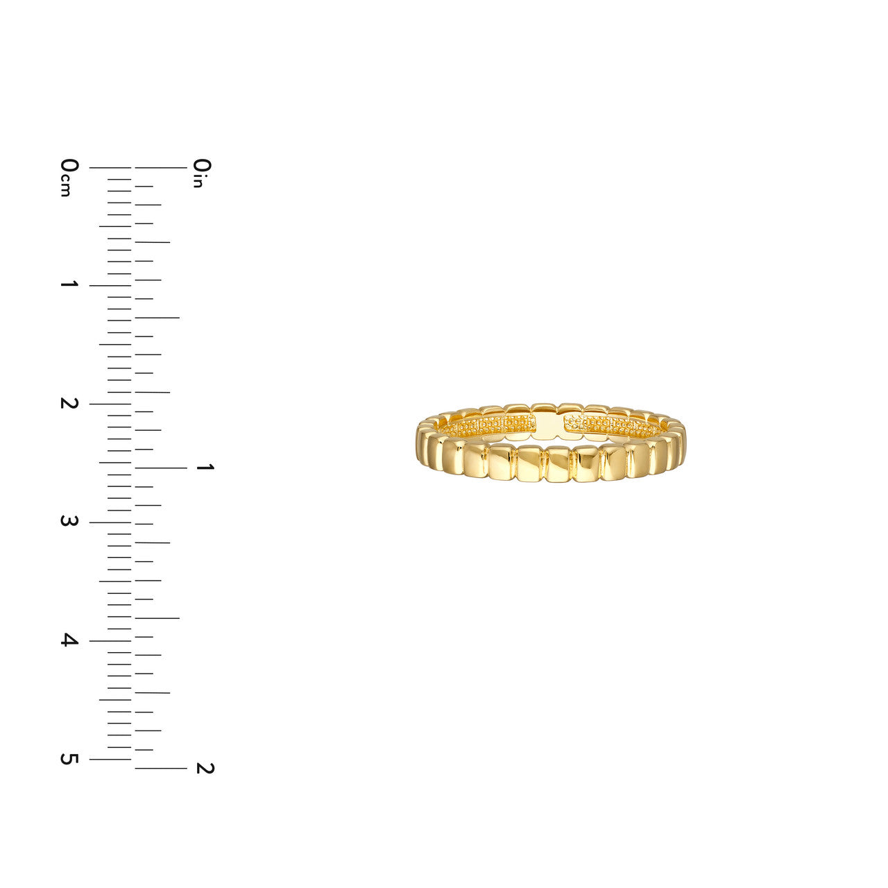 Skinny Tag Band Ring - VIA Jewelers