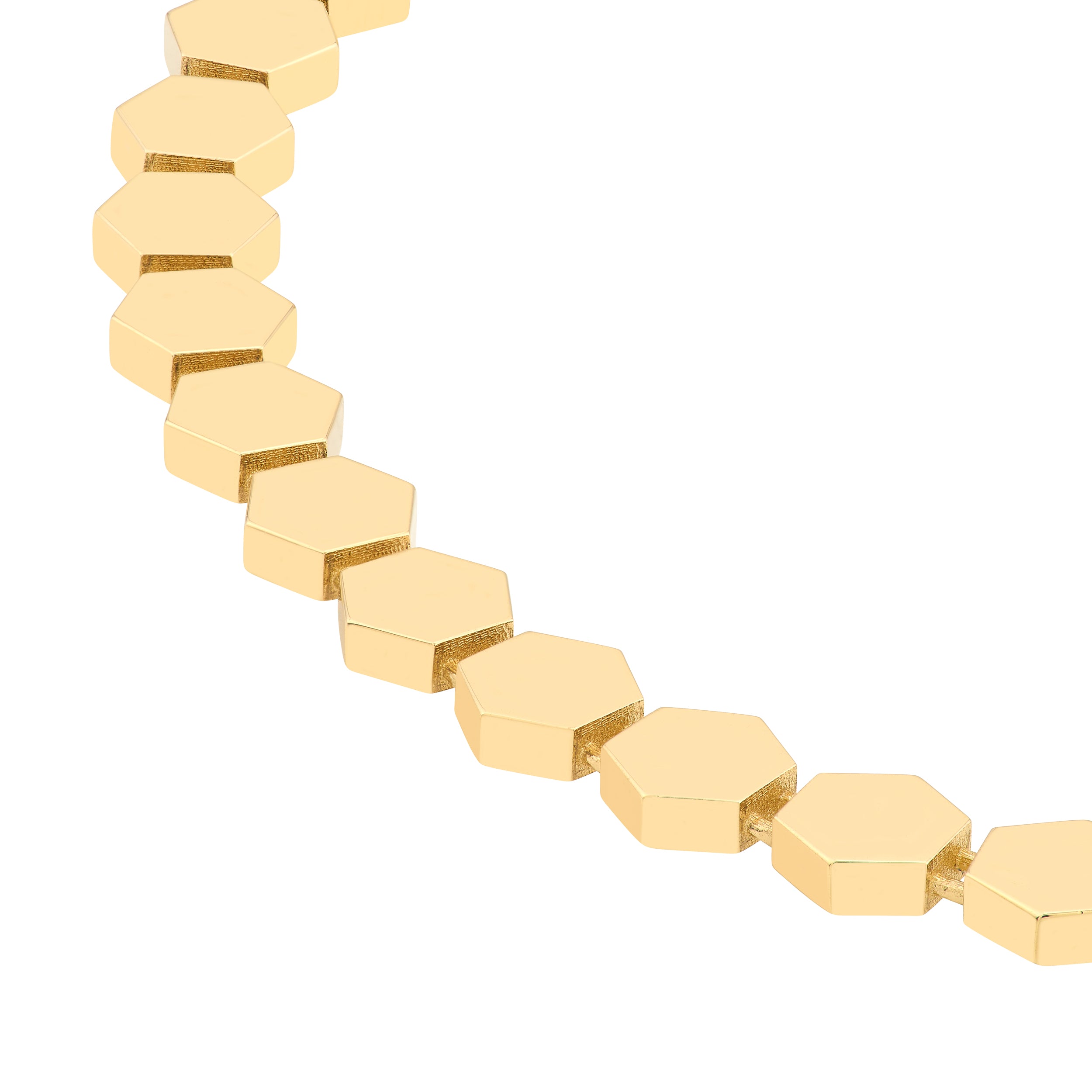 HoneyComb Flat Link Bracelet