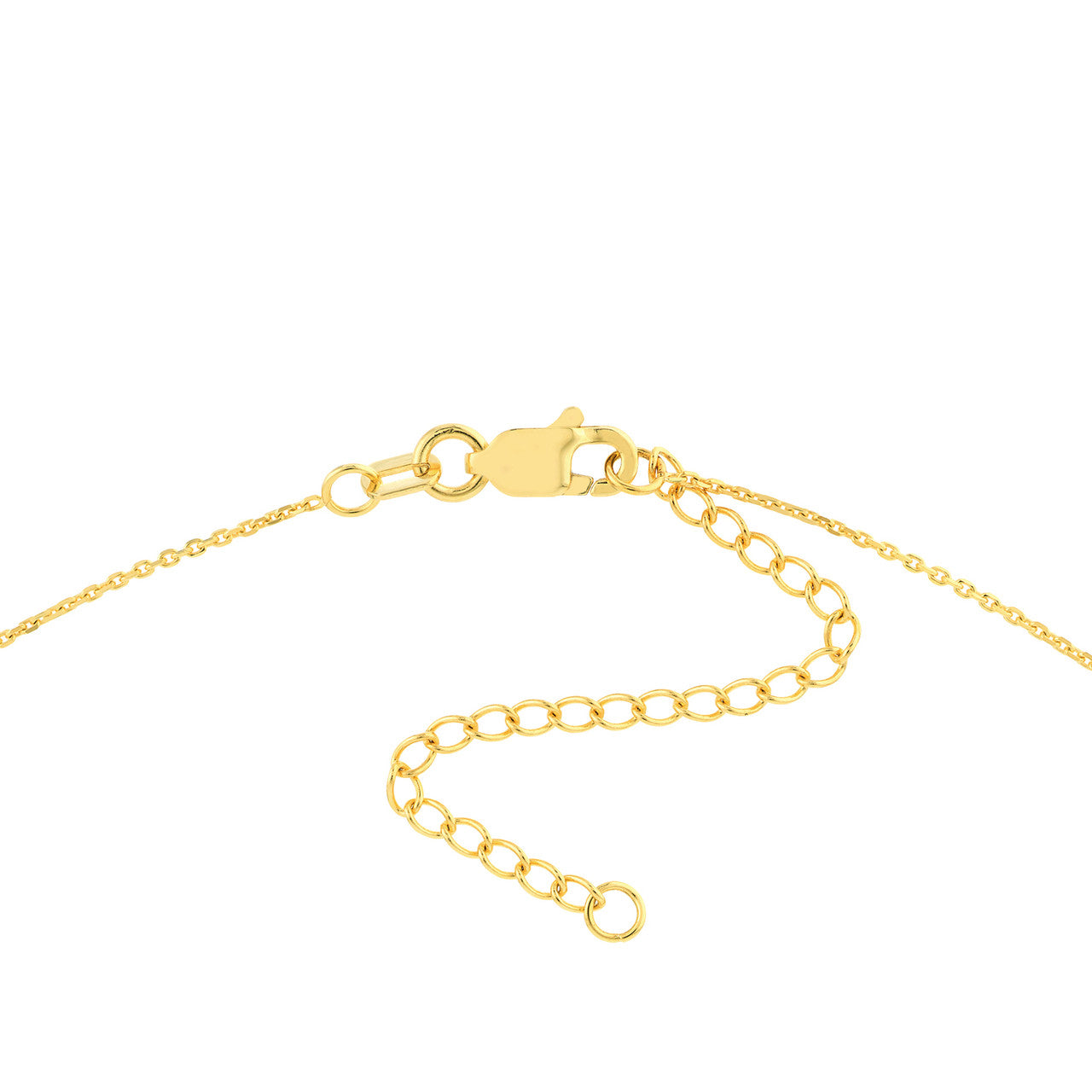 Thin Curved Bar Adjustable Necklace 17