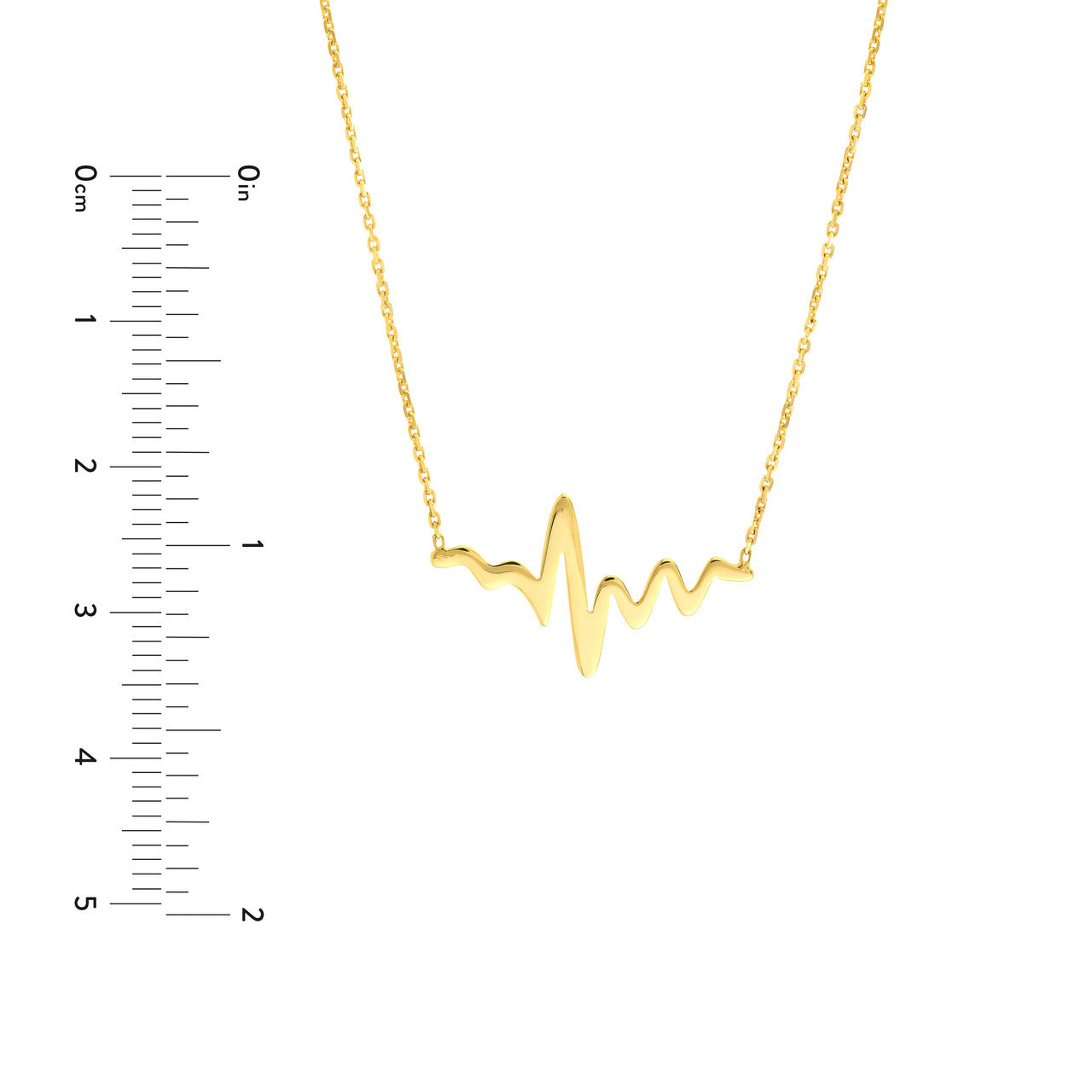 Heartbeat Adjustable Necklace 14