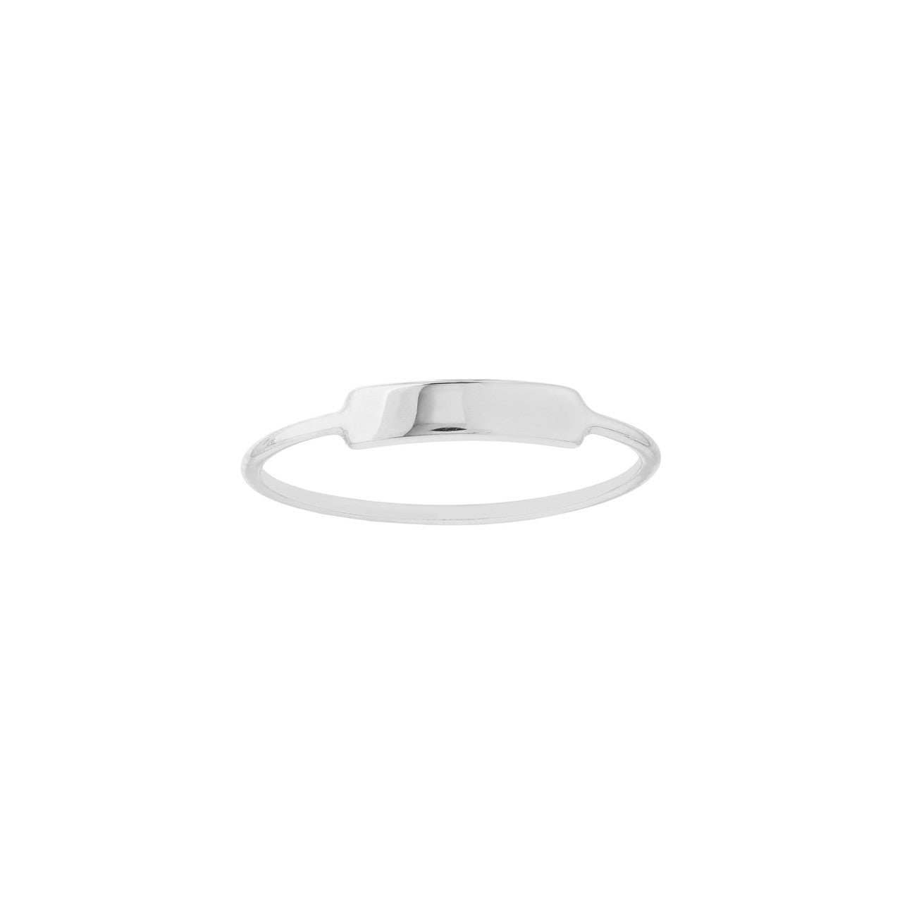 Small ID Ring - white