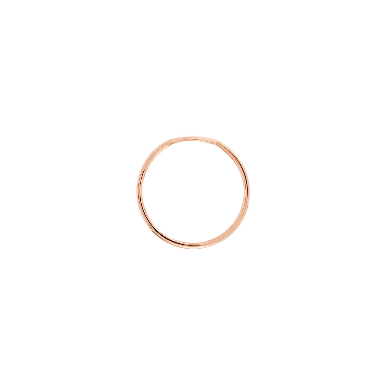 My Store disc wire ring with a sleek design and adjustable fit, showcasing its polished metal finish.