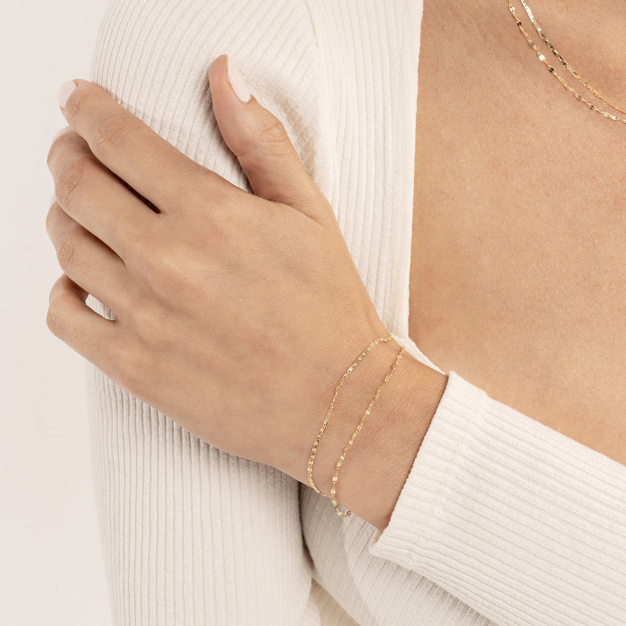 Forzentina Layered Chain Bracelet 7