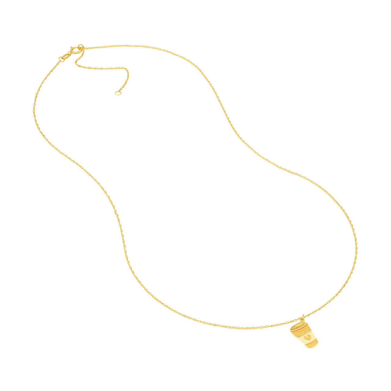 Coffee Cup Necklace 3