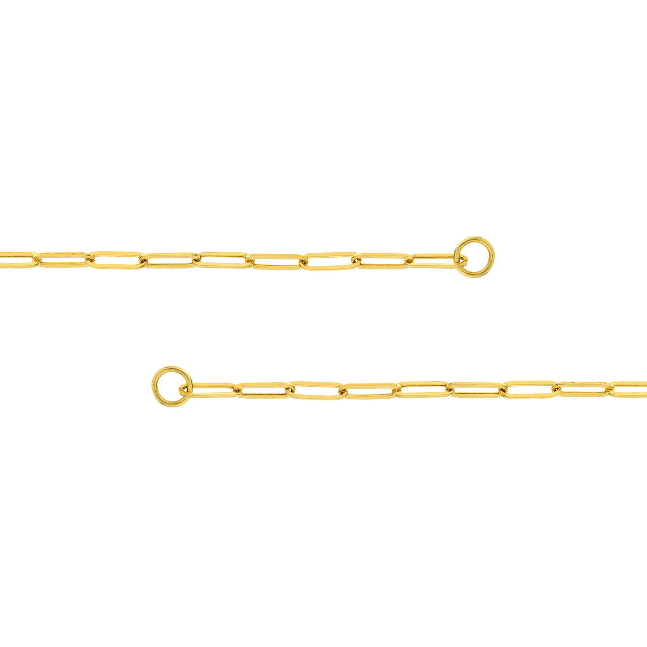 3.80mm split hollow paperclip in a simple design, 90x90 mm, showcasing its sleek and functional appearance.