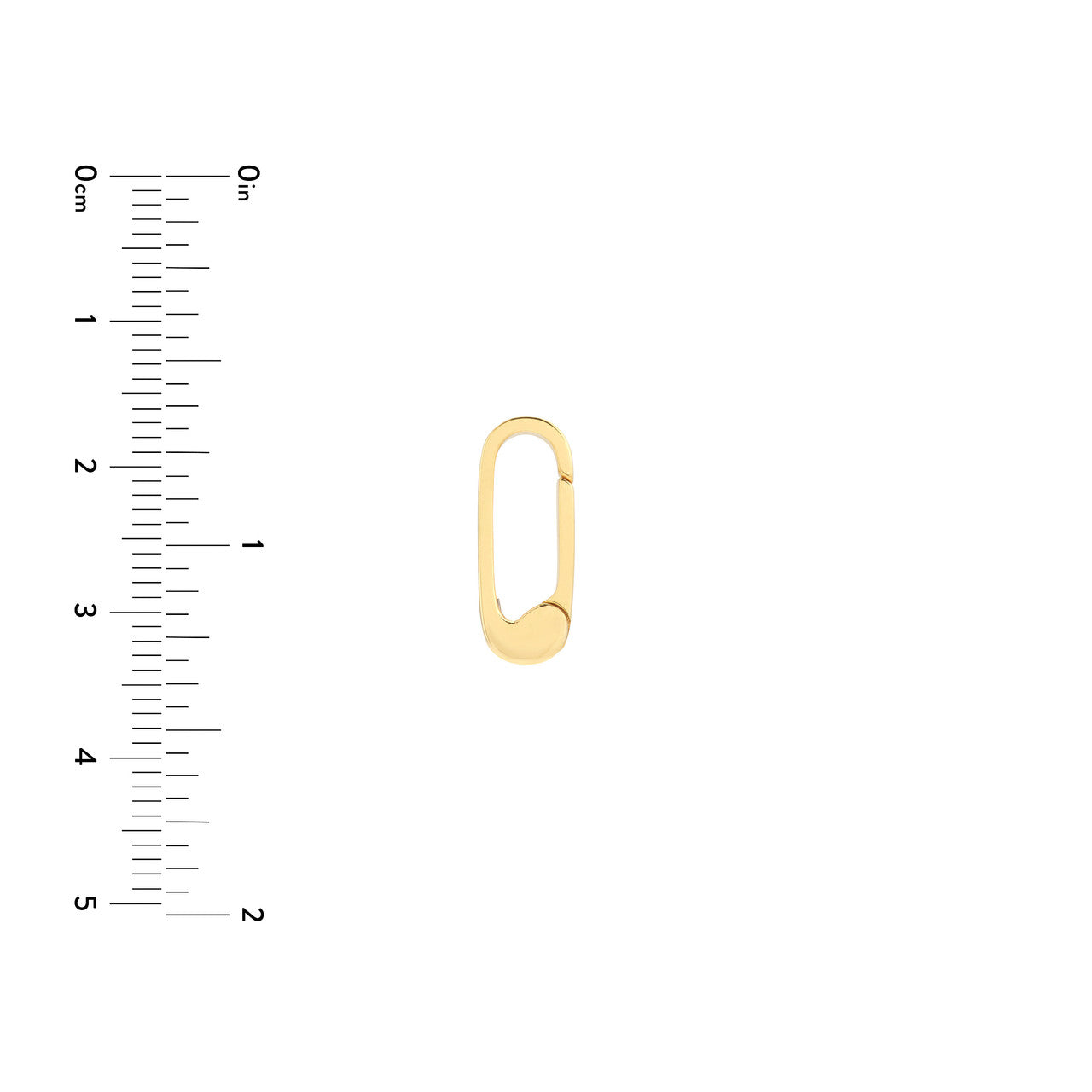 Square Wire Small Designer Push Clasp 2
