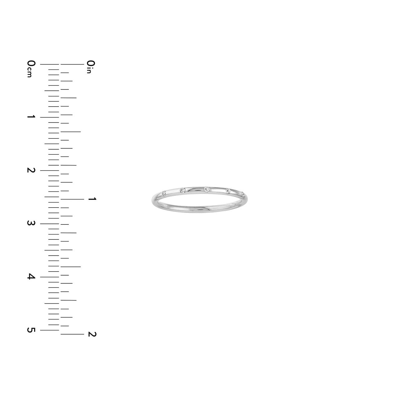 14K gold thin diamond band, sleek band with sparkling diamonds