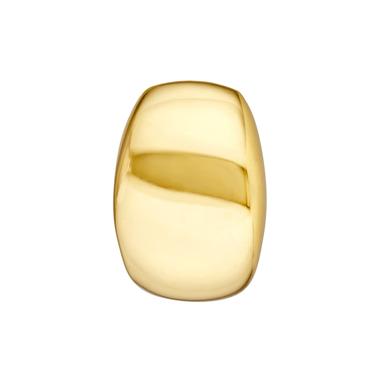 Wide Dome Hoop Earrings - VIA Jewelers