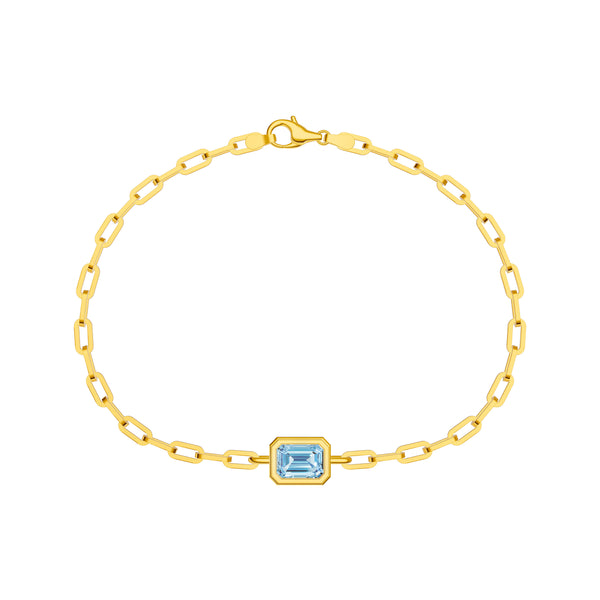 Emerald Sky Blue Forzentina Bracelet